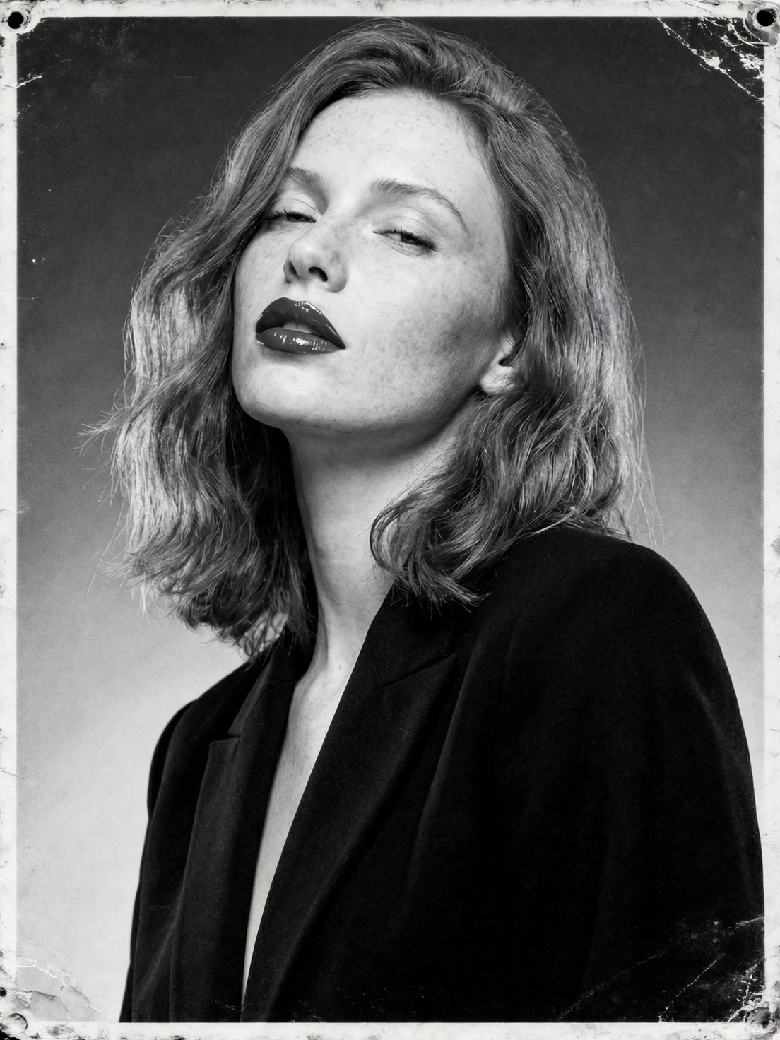 Wan 2.6 Image Edit: black and white style, just like the old 60s style