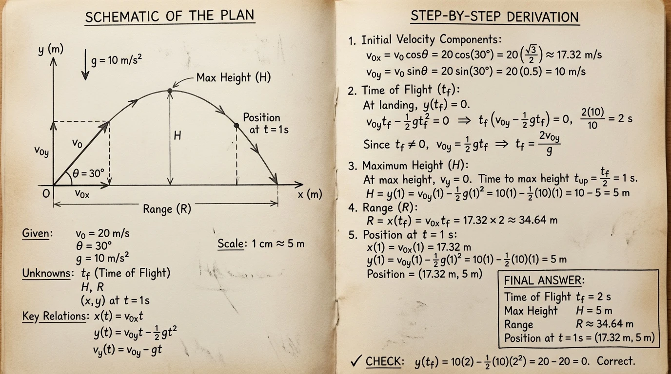 Nano Banana Pro Text-to-Image: Please create a solution layout for a mathematics problem with a paper-texture background. Requirements: split
