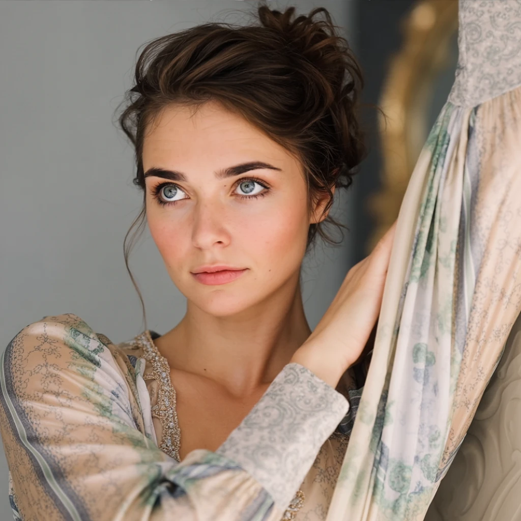 Ideogram Character: a close up photo of a woman in a fashion magazine photoshoot