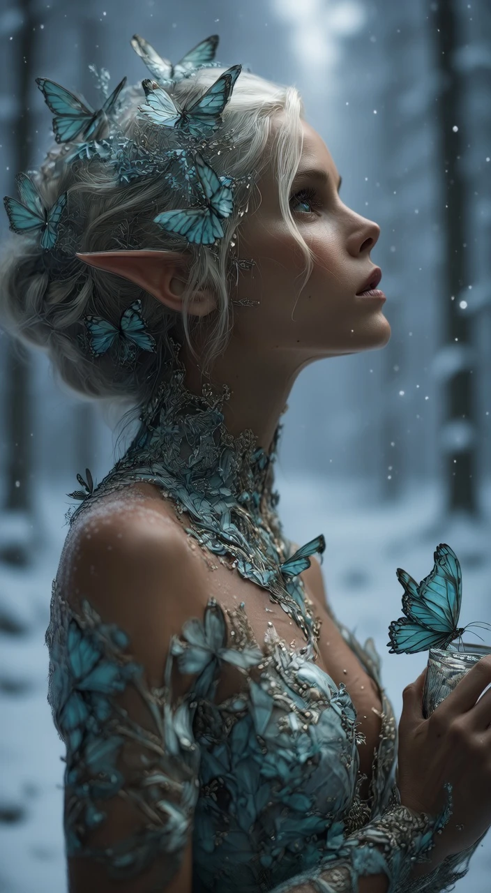 Chrono Edit: Initiate a dramatic seasonal transformation of the environment around the elf.
Background Change: The blurry